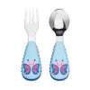 Skip Hop Zoo Utensils Fork & Spoon (3 to 36 Months) - Butterfly