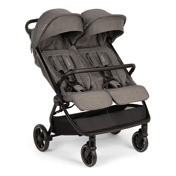 Nuna TRVL Dubl Twin Baby Stroller - Granite