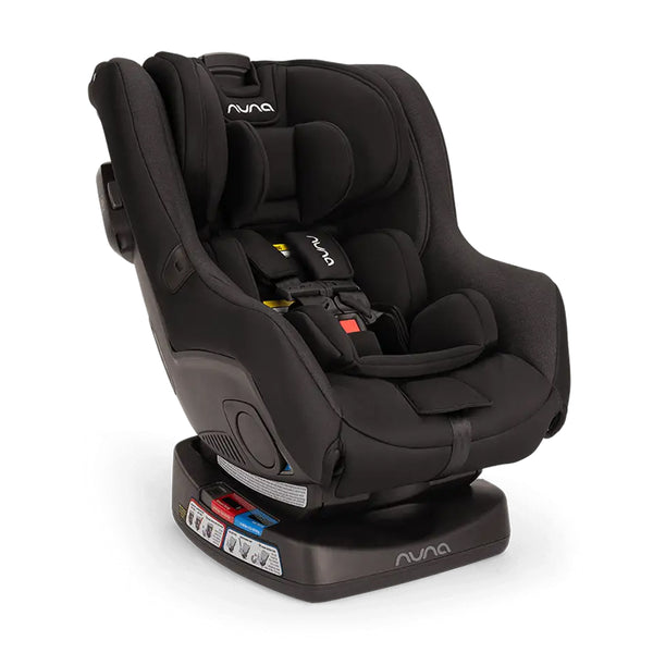 Nuna Rava Baby Car Seat Convertible (Front & Rear Facing) 10 Positions Recline For 0 to 7Y (Upto 30Kg) - Caviar