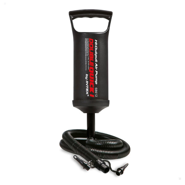 Intex Double Quick I Hand Pump, Air Pump for Inflatables - Black - Dezine Kids
