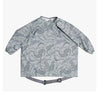 Bibado Long Sleeve Coverall Weaning Bib - Dino Roar Grey