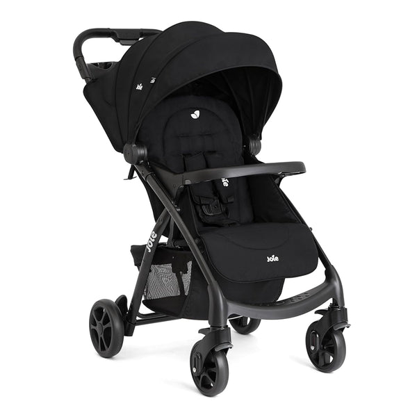 Joie Muze Full Featured Baby Stroller, Suitable for Birth to 22kg or 4 Years - Raven - Dezine Kids