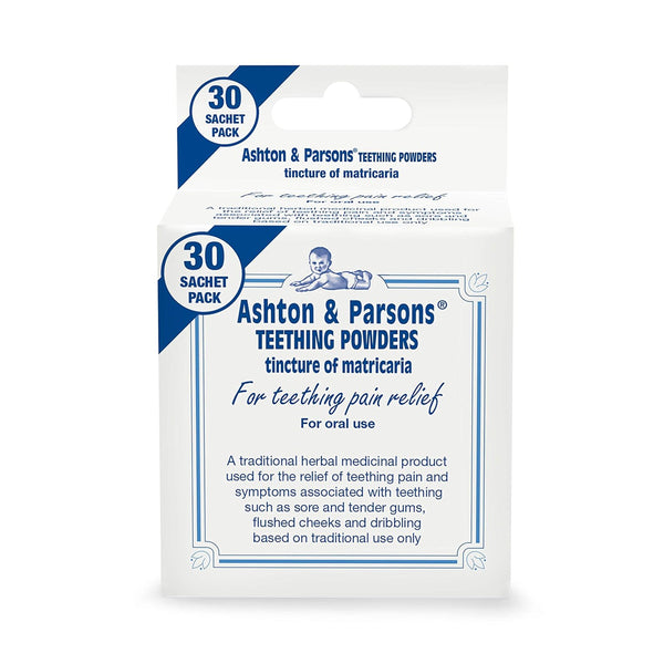 Ashton & Parsons Infants' Powders for Teething Pain Relief, 10 Sachets Pack - Dezine Kids