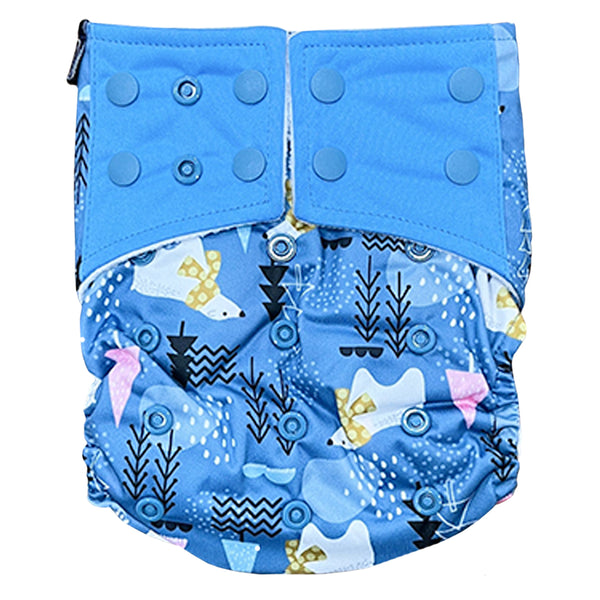 Hopop Washable & Reusable Cloth Diaper for Babies - Dezine Kids