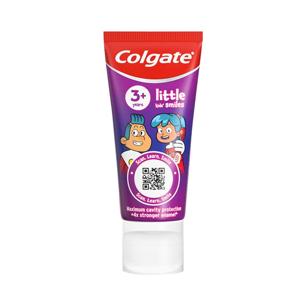 Colgate Little Kids Smiles 3+ Years Strawberry Toothpaste - 50 ml - Dezine Kids