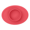 EzPz Tiny Bowl 100% Food Grade Silicone Suction Bowl Non Slip & Microwave Safe - Coral