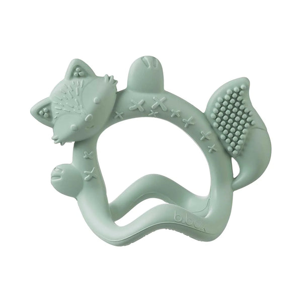 B.Box Silicone Wrist Teether Fox - Sage Green
