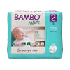 Bambo Nature Tape Diapers, Size 2, S Size (3-6 Kgs) 30pcs - Dezine Kids