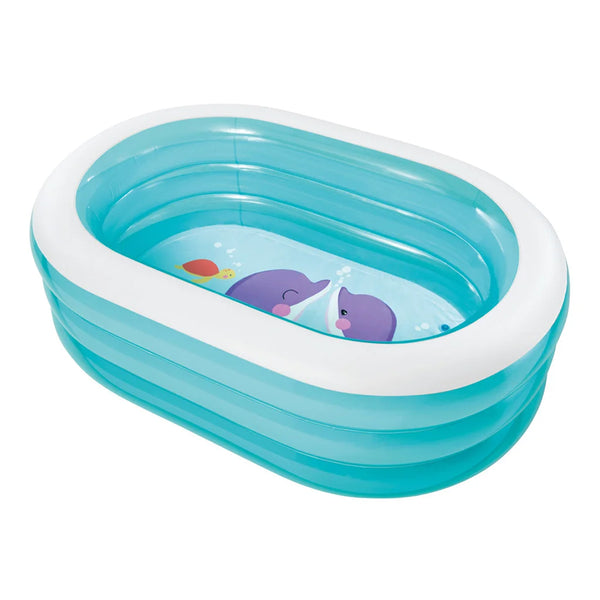 Intex Oval Whale Fun Inflatable Swimming Pool - Dezine Kids