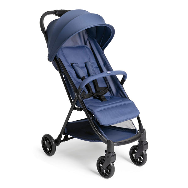Chicco Urbino Stroller with One Hand Fold & Extendable Canopy with UV 50+ Protection - 0 to 4Y