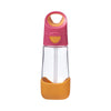 B.Box Tritan Straw Drink Bottle 450 ml - Strawberry Shake Pink Orange