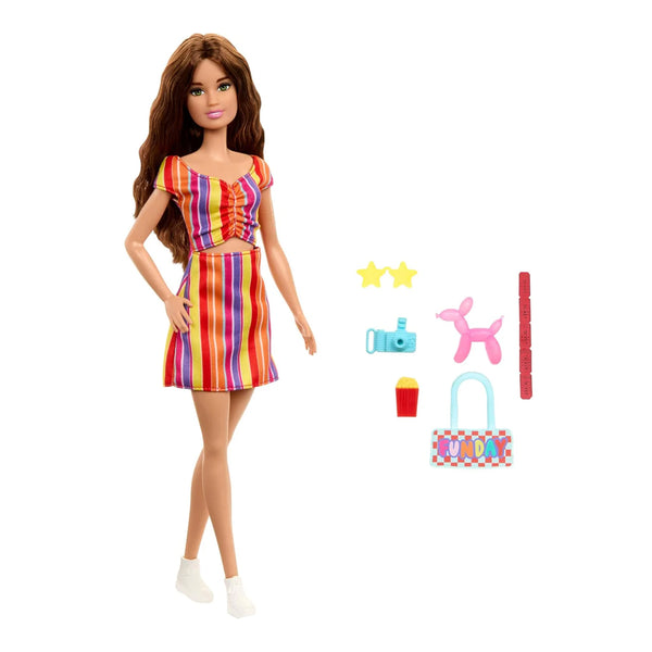 Barbie Carnival Day at the Fair Brunette Doll with Accessories for Kids