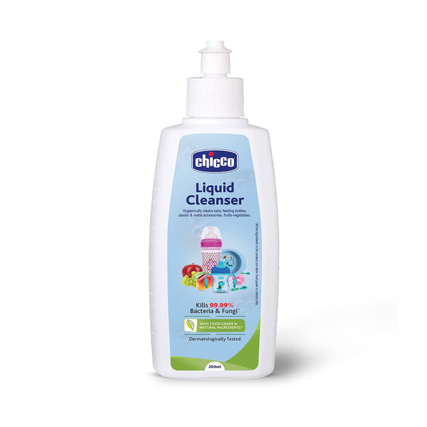 Chicco Liquid Cleanser with 100% Food Grade & Natural Ingredients - 200ml