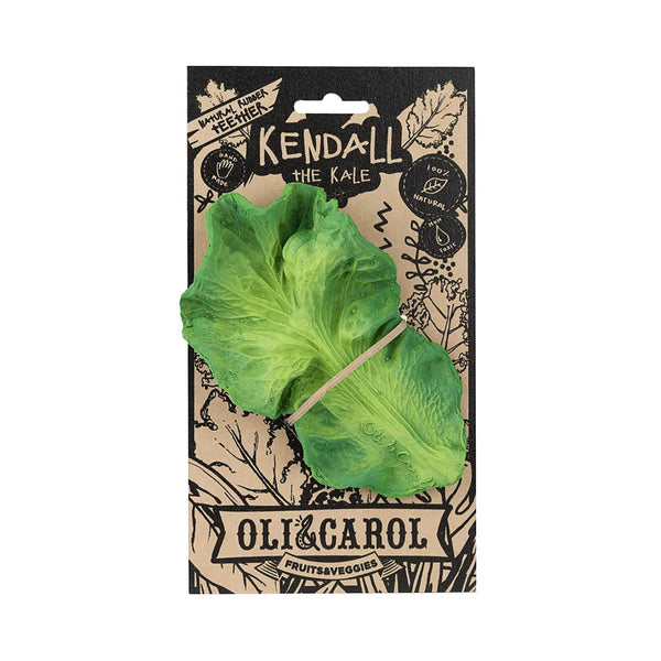 Oli & Carol Kendall The Kale Natural Rubber Teether