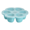 Beaba Silicone Multiportions Trays 6 x 90ml - Windy Blue