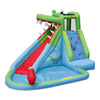 Happy Hop Crocodile Inflatable Water Slide
