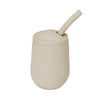 EzPz Mini Cup + Straw Training System for Toddlers - Oat