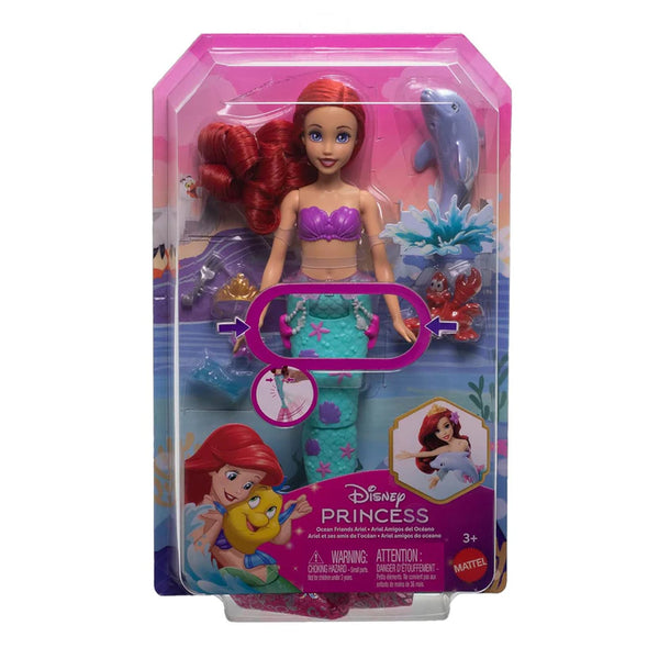 Barbie Disney Princess Ariel Doll with Animal and Accessories