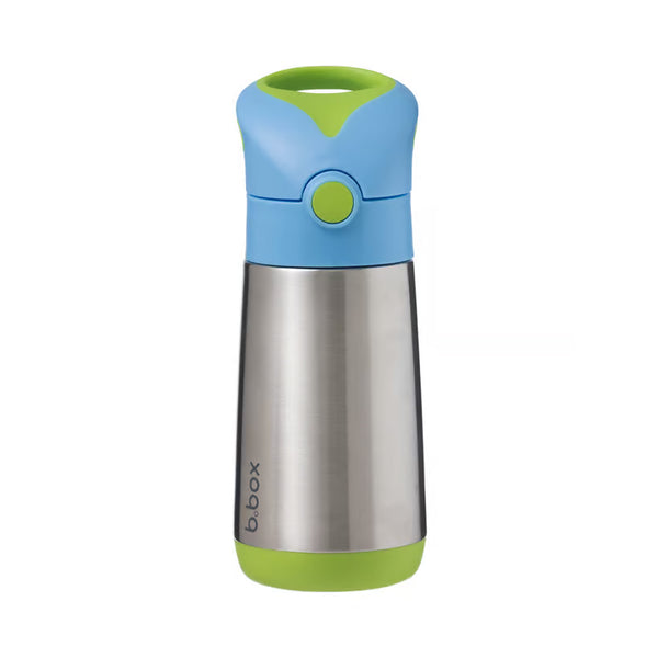 B.Box Insulated Drink Bottle Sipper 350 ml - Ocean Breeze Blue Green