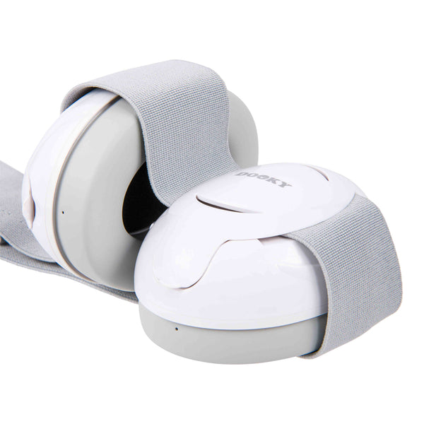 Dooky Baby Ear Protection for 0 to 3 Years - White