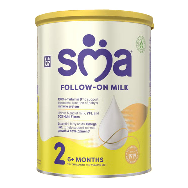 SMA Follow On Baby Milk Formula Stage 2, 6-12 Months 800g