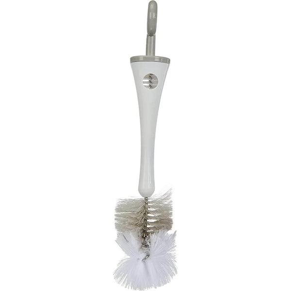 Beaba 2 in 1 Baby Bottle Brush - Grey