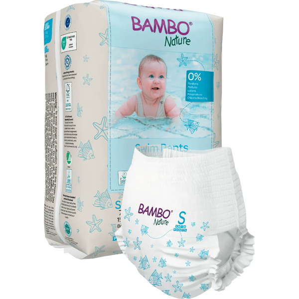 Disposable Swim Diaper Pants, Size S (7-12 kgs)