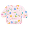 Hopop Easy Clean Waterproof Full Sleeve Baby Bib with Food Catcher Pocket - Dezine Kids