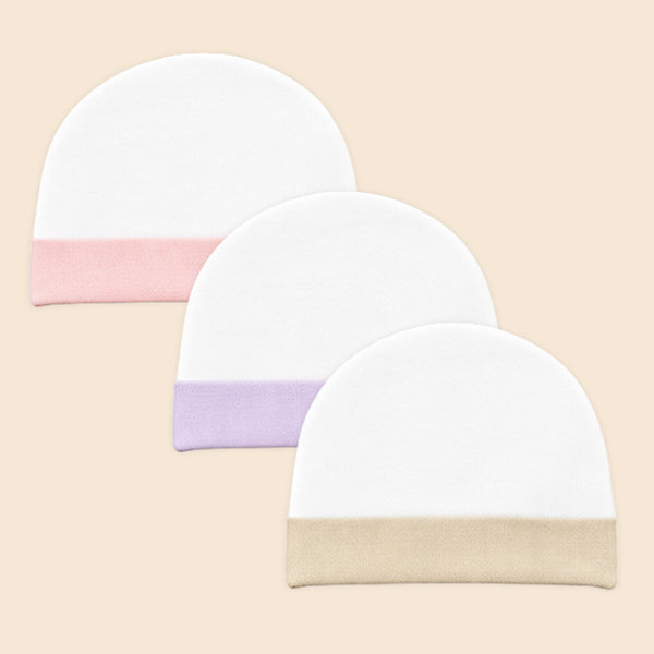 Hopop Soft & Comfortable Cotton Baby Caps - Dezine Kids