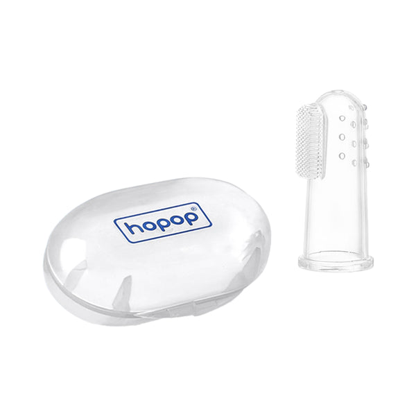 Hopop Baby Finger Brush With Case - Dezine Kids