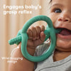 Frida Baby Get-A-Grip Silicone Teether for Teething Pain Relief - Teal