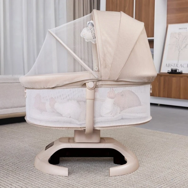 Mastela Infini Orbit Baby Cradle Birth to 36M - Grey - Dezine Kids
