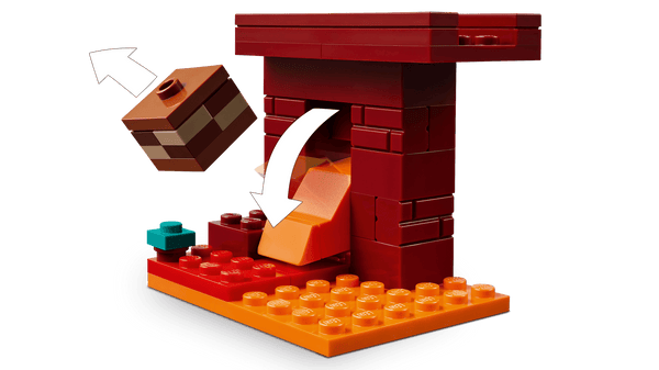 Lego Minecraft The Nether Lava Battle Gamer Toy for Kids - Dezine Kids