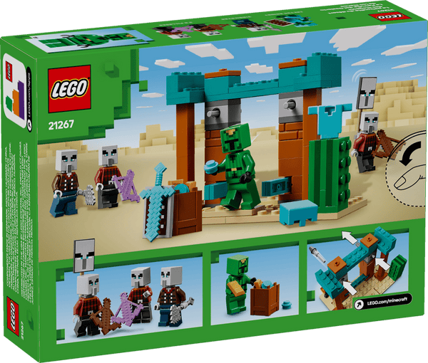 Lego Minecraft The Illager Desert Patrol Gaming Kit for Kids - Dezine Kids