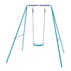 Plum Metal 2-In-1 Swing Set