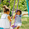Plum Metal Jupiter Double Swing And Glider Set