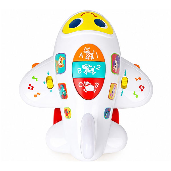 Hola Bump 'n Go Early Learning Plane Toy - Dezine Kids