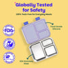 Basil 3 Compartment easy open-close Lunchbox - Super Swoosh