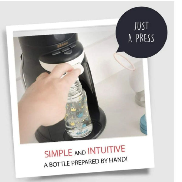 Beaba Bib Expresso 3 in 1 Bottle Preparer - White & Grey
