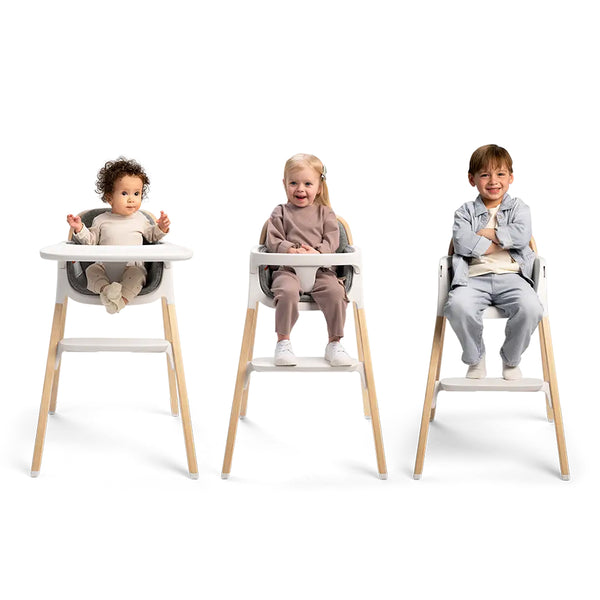 Nuna Bryn Baby High Chair with Premium Wood