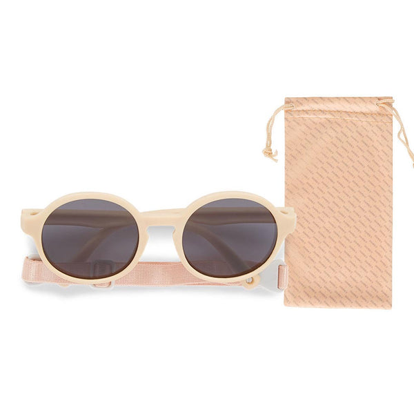Dooky Original Fiji Round Sunglasses with UV A & UV B Protection - Cappuccino