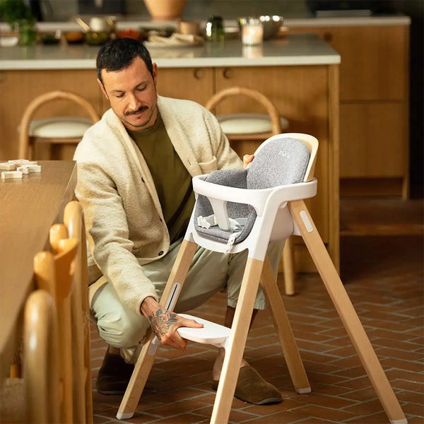 Nuna Bryn Baby High Chair with Premium Wood