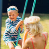 Plum Premium Metal Single Swing And Glider With Mist
