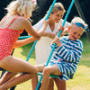 Plum Premium Metal Single Swing And Glider With Mist