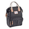 Beaba Wellington Diaper Bag, Large Capacity Baby Bag with Changing Mat, Durable, Water Resistant - Dark Grey - Dezine Kids