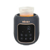 Beaba Multi Milk 5 in 1 Baby Bottle Warmer, Fast Steam Mode, Defrost & Baby Food Warmer with LED Display, Touch Screen & Adjustable Timer - Night Blue