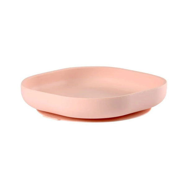Beaba Silicone Suction Plate - Light Pink