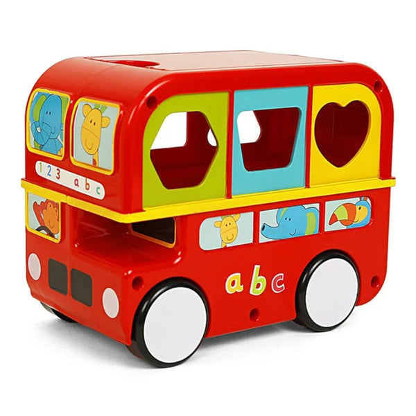 Elc Shape Sorting Bus Multicolour - Dezine Kids