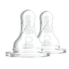 Preemie Flow Silicone Narrow Nipple - 2 Pack
