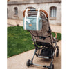 Beaba Mini Paris Baby Diaper Bag with 5L Capacity, Multi Pocket Organizer with Stroller Clips - Sage Green - Dezine Kids